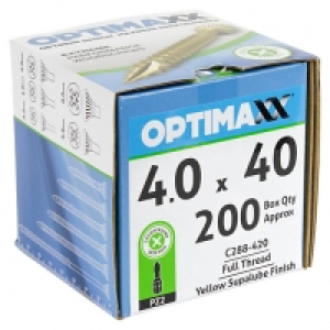 Optimaxx Pz Countersunk Zinc & Yellow Passivated Double Rein