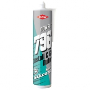Dow Corning 796 uPVC Silicone Sealant White 310ml