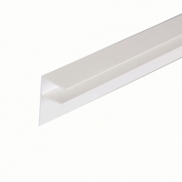 Wickes  16mm PVC Side Flashing - White 3m