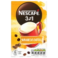 BMStores  Nescafe 3-in-1 Vanilla Latte 6pk