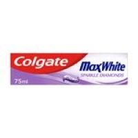 Morrisons  Colgate Max White Sparkle Diamonds Toothpaste