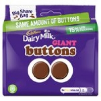 Ocado  Cadbury Dairy Milk Giant Buttons