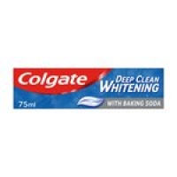 Morrisons  Colgate Deep Clean Whitening with Baking Soda Toothpaste