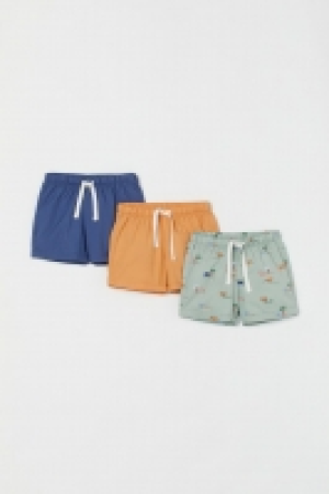 3-pack cotton shorts £7.00