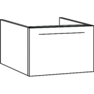 Drawer Cabinet Natural Oak 600mm