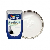 Wickes  Dulux Simply Refresh One Coat - White Cotton - Tester Pot 30