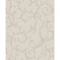 Wickes  Superfresco Easy Empress Scroll Beige Decorative Wallpaper -