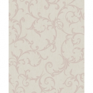 Wickes  Superfresco Easy Empress Scroll Beige Decorative Wallpaper -