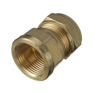 Primaflow Brass Female Iron Coupler - 22 X 1in Pack Of 2 £6.95