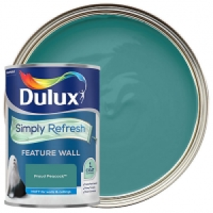 Dulux One Coat - Proud Peacock - Simply Refresh Feature Wall £18.00