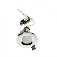 Wickes  Wickes Chrome Shower Light Fitting with Warm White Cob LED -