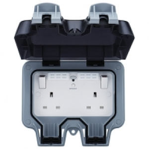 BG Outdoor Double Switched Socket with Wifi Extender £40.00