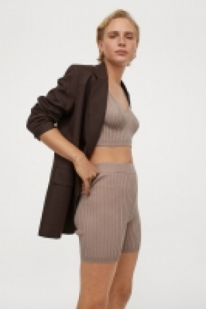 Rib-knit shorts £6.00