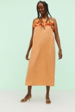 Flounce-trimmed dress £10.00