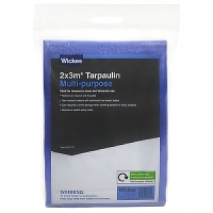 Wickes Multi Purpose Tarpaulin - 2 x 3m £5.00