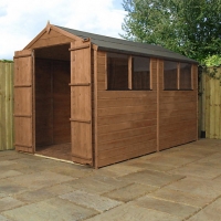 Wickes  Mercia 10 x 6ft Shiplap Apex Pressure Treated Shed with Asse