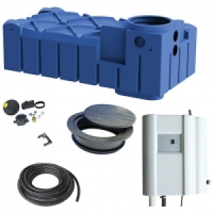 Wickes  FloPlast Rainwater Harvesting System 3000L