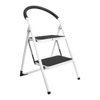 QDStores  Tool Tech 2 Step DIY Homeware Ladder With Rubber Grip