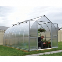 Wickes  Palram 8 x 16ft Bella Long Aluminium Bell Shaped Greenhouse 