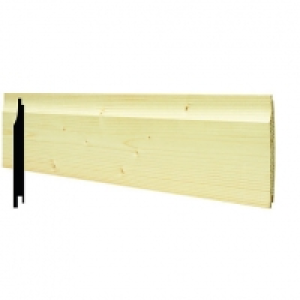 Wickes  Wickes Softwood Shiplap Cladding - 12mm x 121mm x 2.4m Singl