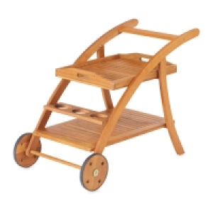 Aldi  Gardenline Wooden Garden Trolley