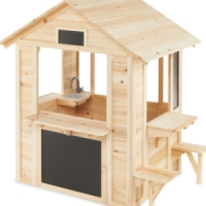 Outdoor Wooden Café