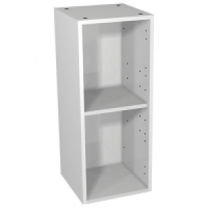 Wickes Vermont White Open Display Unit - 300 x 735mm