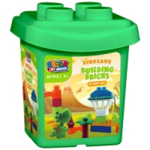 BMStores  Brick by Brick Dinosaur Building Bricks 28pc