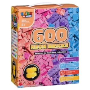 BMStores  Brick by Brick Neon Bricks Set 600pcs