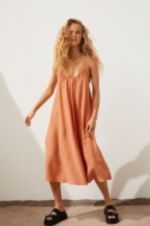 A-line lyocell-blend dress £17.00