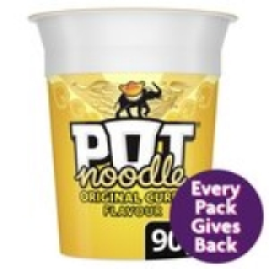Pot Noodle Original Curry Standard  £0.50