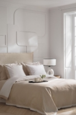 Cotton sateen duvet cover set £50.00