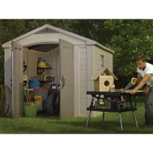 Keter Factor 8 x 11ft Double Door Outdoor Apex Plastic Garde £1,200.00