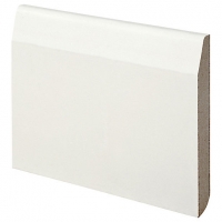 Wickes  Wickes Dual Purpose Chamfered/Bullnose Primed MDF Skirting 1