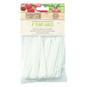 Gardman Pointed Plastic Anti Rot Plant Labels - 4in - 100mm  £3.50