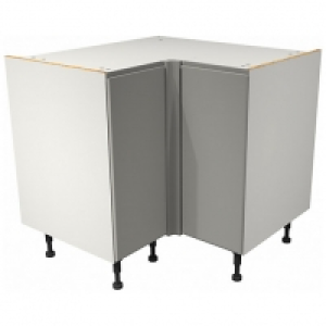 Wickes  Camden Dove Grey Corner Base Unit - 925mm