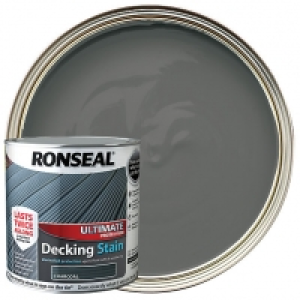 Ronseal Ultimate Protection Decking Stain - Charcoal 2.5L £28.00