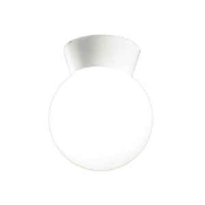 Wickes  Wickes Globe White Ceiling Light - E27