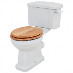 Wickes Oxford Traditional Close Coupled Toilet Pan, Cistern  £280.00
