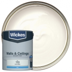 Wickes Pure Cotton - No. 110 Vinyl Matt Emulsion Paint - 5L £20.00