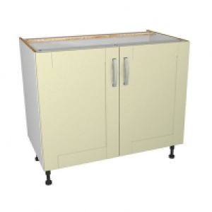 Wickes Ohio Cream Shaker Base Unit - 1000mm £122.00