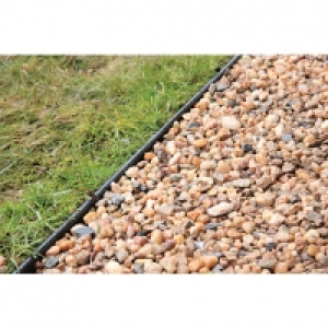 Wickes  Gravel & Paving Edging Black 10m