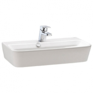 Wickes  Wickes Emma 1 Tap Hole Wall Hung Square Bathroom Basin - 500