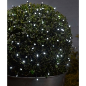Smart Solar 100 LED Solar-Powered String Lights - White £6.99