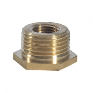 Wickes Brass Hexagonal Bush 3/4in x 1/2in £1.15