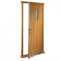 Wickes  Wickes Chancery External Cottage Oak Door Set 2067 x 850mm