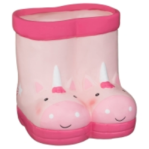 Kids Ceramic Wellie Planter - Unicorn