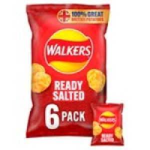 Walkers Ready Salted Multipack Crisps  £1.25