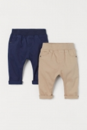 2-pack pull-on trousers £9.00