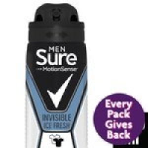 Offer Morrisons Sure Invisible Ice Anti-perspirant Deodorant